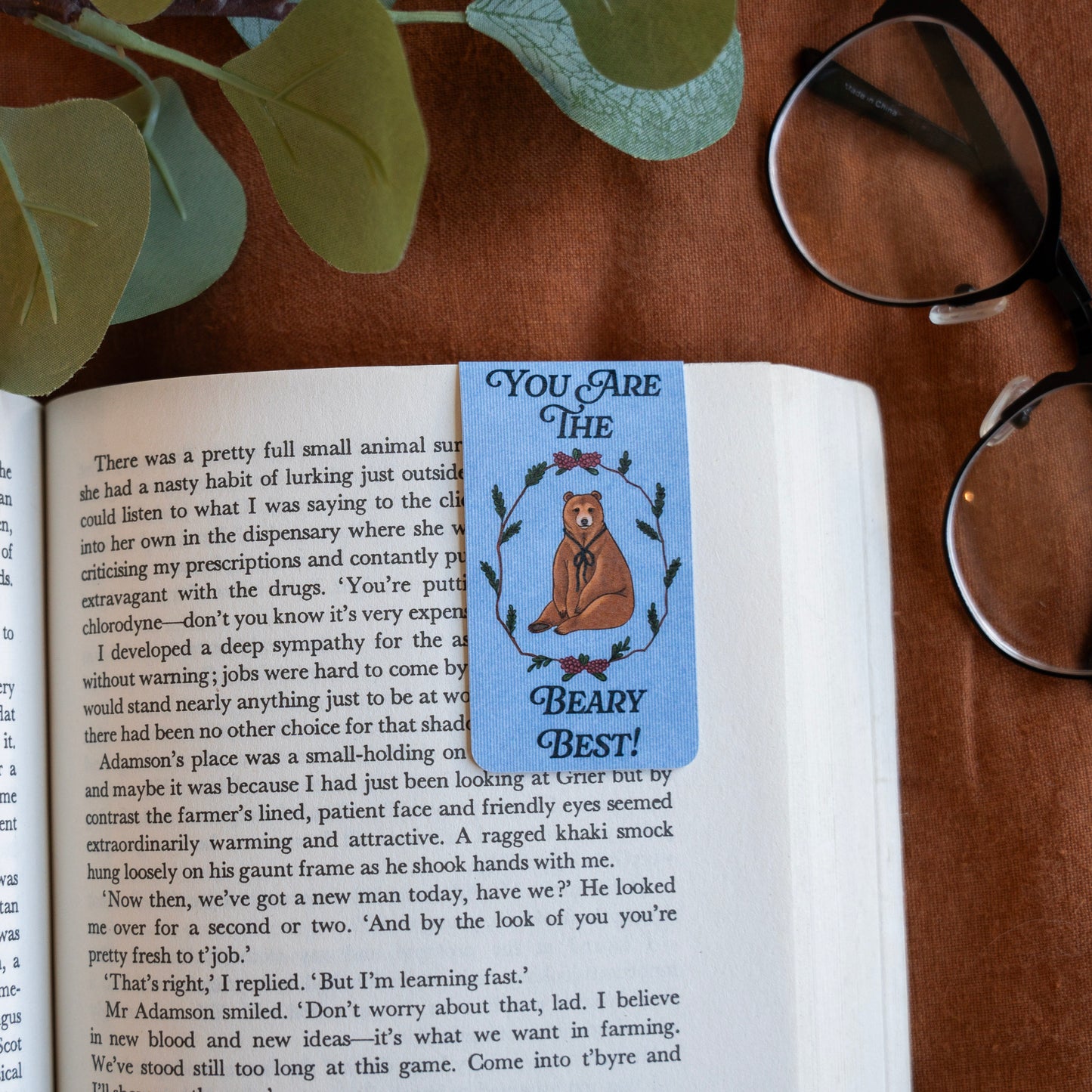 Coquette Animal Pun Magnetic Bookmarks