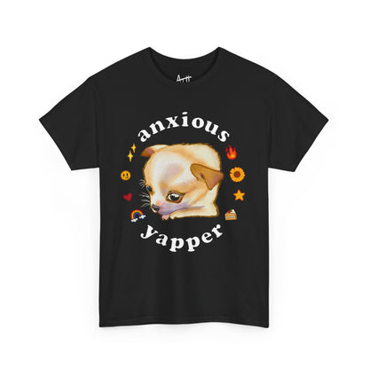 "Anxious Yapper" Chihuahua Graphic Tee (Unisex)