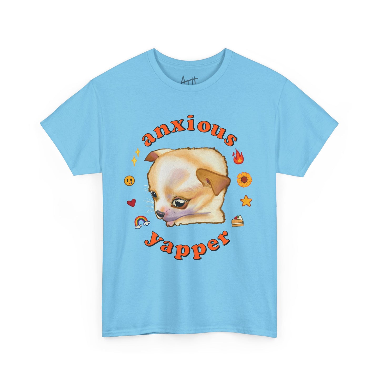 "Anxious Yapper" Chihuahua Graphic Tee (Unisex)