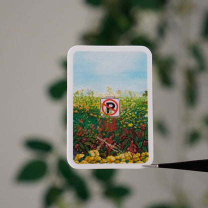 Nature Sticker Mini Card Set | Matte Vinyl Water-Resistant