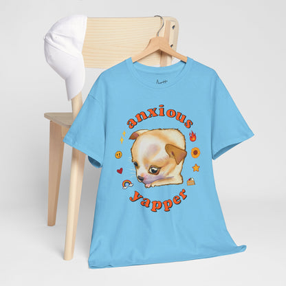 "Anxious Yapper" Chihuahua Graphic Tee (Unisex)