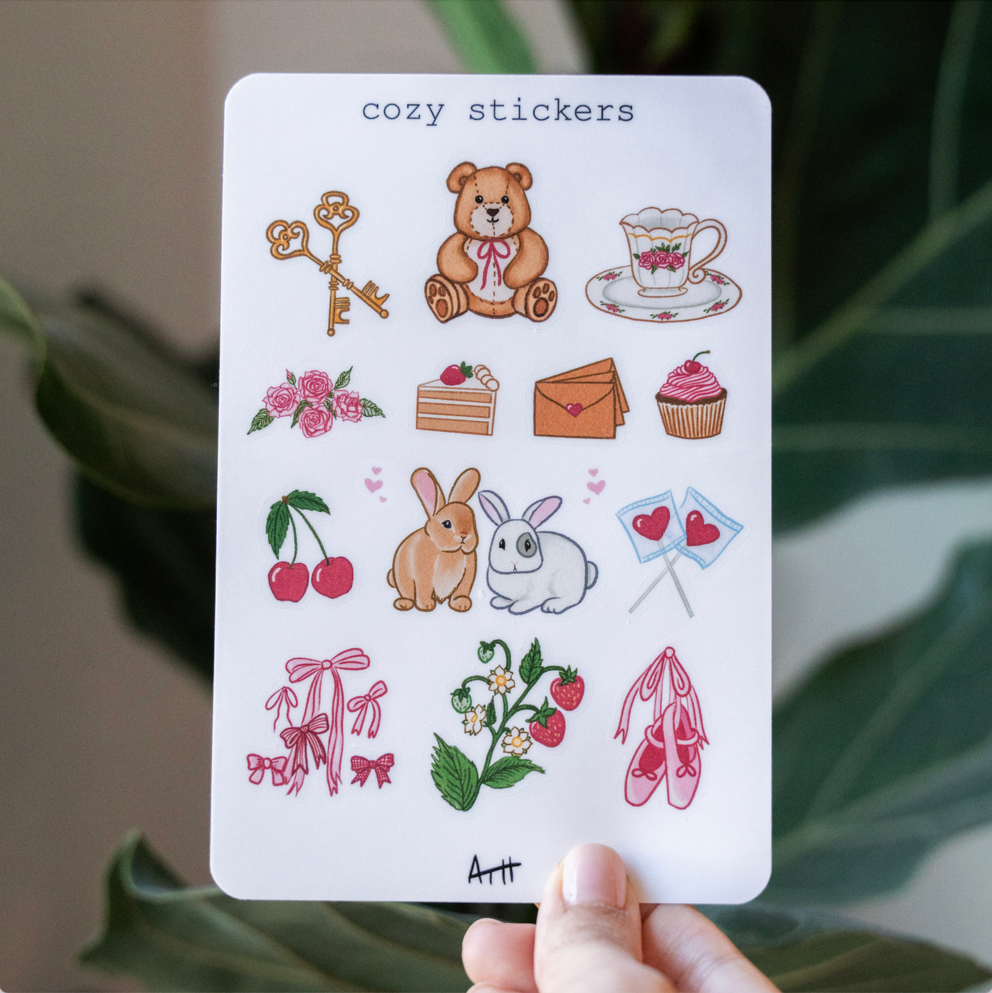 Coquette Vinyl Waterproof Sticker Sheet (Matte)